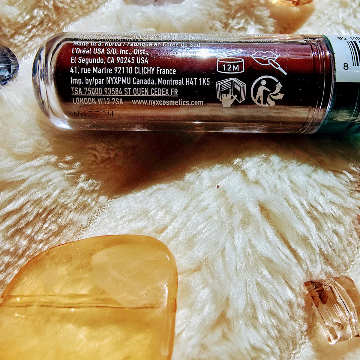 NYX Lip IV Hydrating Gloss Stain – Mocha Me Wet