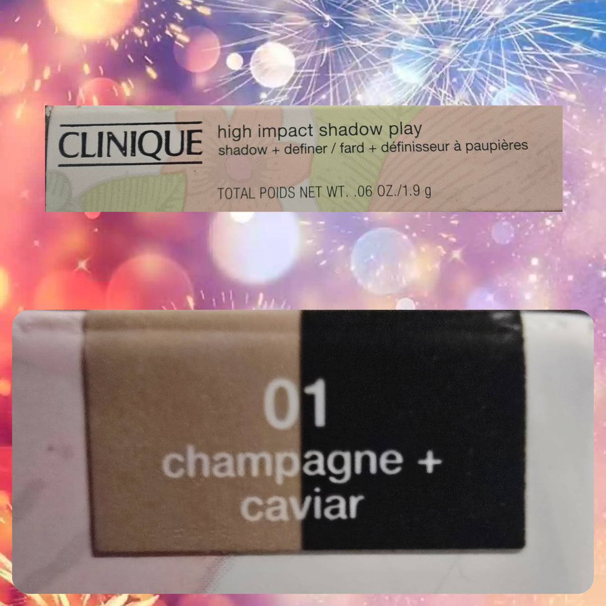 Clinique High Impact Shadow Play Shadow + Definer – 01 Champagne + Caviar